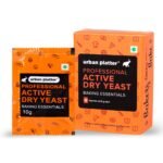 Urban Platter Baker's Active Dry Yeast, 50g (5 Sachets of 10g Each) - Fast Shipping to USA & Canada