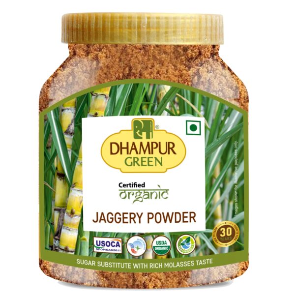 Dhampure Speciality Organic Jaggery Powder, 800G | Desi Shakkar Powder | Source Of Minerals | Healthier Substitute For White Sugar | Free From Chemical Fertilizers, Preservatives - Fast Shipping to USA & Canada