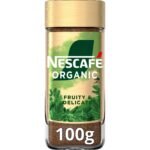 Nescafe Gold Organic Coffee Powder 100g Glass Bottle (Roasted Coffee). - Fast Shipping to USA & Canada