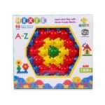 Girnar Hexie Puzzle Blocks 96 Pcs, Multicolor - Fast Shipping to USA & Canada