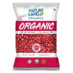 Natureland Organics Rajma Jammu 500 Gm (Pack of 2) - Organic Healthy Rajma - Fast Shipping to USA & Canada