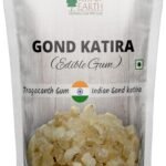 Bliss of Earth Gond Katira Pure Organic Edible Gum Tragacanth Gum Gond for Laddu Making & Sweets (200Gm) - Fast Shipping to USA & Canada
