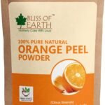 Bliss of Earth? 100% Pure Orange Peel Powder | 100GM | Best For Naturally Glowing Skin | Natural Sun Tan Remover & Exfoliator | Hair Conditioning & Skin Care | - Fast Shipping to USA & Canada