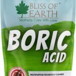 Bliss of Earth Boric Acid Powder For Cockroaches & termites, Rice Preservative, For Carrom Board, 113gm - Fast Shipping to USA & Canada