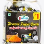 Rajam Turmeric Pepper Candy 270 Gram (Rs.1 pouch * 100 candy) - Fast Shipping to USA & Canada