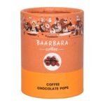 Baarbara Chocolate | Coffee Chocolate Pops | Pure Dark Chocolate Pops (Pack of 2) - Fast Shipping to USA & Canada