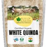 Bliss of Earth Organic White Quinoa 200gm Organic for Weight Loss, Raw Super Food - Fast Shipping to USA