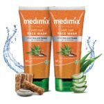 Medimix Ayurvedic Anti Tan Face Wash for tan protection| With Aloe vera and Tanaka| 100 ml (Pack of 2) - Fast Shipping to USA & Canada