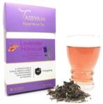 Tassyam Green Tea, Lavender Hibiscus, 50 Grams | Luxury Box - Loose Lea? - Fast Shipping to USA & Canada