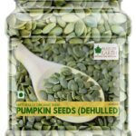 Bliss of Earth Dehulled Pumpkin Seeds 600gm For Eating & Weight Loss, Naturally Organic Superfood - Fast Shipping to USA & Canada