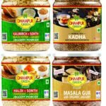 Dhampure Speciality Spiced Jaggery Powder | Detox Jaggery Powder Combo, 1.1Kg - Fast Shipping to USA & Canada