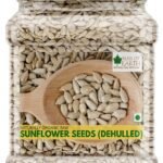 Bliss of Earth Dehulled Sunflower Seeds 600gm for Eating & Weight Loss, Naturally Organic Superfood - Fast Shipping to USA & Canada