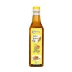 Nutriorg Yellow Mustard Oil (1000 ml) - Fast Shipping to USA & Canada