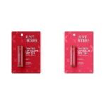Just Herbs Tinted Lip Balm for Men and Women with SPF 20+ for Dark Lips to Lighten 4 g (Cherry) & Tinted Lip Balm for Men and Women with SPF 20+ for Dark Lips to Lighten 4 g (Beetroot) Combo - Fast Shipping to USA & Canada - Image 2