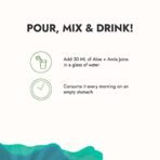 Kapiva Aloe Vera + Amla Juice | Cold-pressed Juice for Glowing Skin | Helps with Metabolism (1L) - Fast Shipping to USA & Canada - Image 6