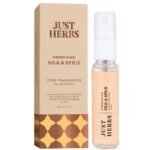Just Herbs Luxury Scent Long Lasting Silk & Spice Travel Friendly Perfume 10ml - Fast Shipping to USA & Canada