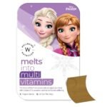 Wellbeing Nutrition Disney Frozen Melts? Multivitamins for Kids (6+) | 100% RDA Vegan Kids supplements for Growth & Development | Vitamins A, B-Complex, C, D & Iron | Tropical Berry | 30 Oral Strips