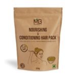 MB Herbals Nourishing and Conditioning Hair Pack 250g Blended of 13 Herbs | External Use Only - Fast Shipping to USA & Canada - Image 2