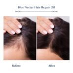 Blue Nectar Rosemary Oil for Hair Growth with Bhringraj Oil for Hair | Natural Alternate for Redensyl | Non- Sticky Ayurvedic Hair Oil with Amla Hair Oil (9 Herbs,200ml) - Fast Shipping to USA & Canada - Image 5