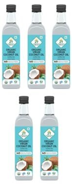 24 Mantra Organic Virgin Coconut Oil, 500ml (Pack of 5) - Fast Shipping to USA & Canada - Image 2