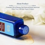 Blue Nectar Batana Oil for Thicker Hair | Pure Honduras Batana Oil for Hair Growth with Organic Almond Oil | Ayurvedic Hair Growth Oil for Stronger Hair (12 Herbs, 100 ml) - Fast Shipping to USA & Canada - Image 6