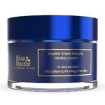 Blue Nectar Shata Dhauta Ghrita Face Cream for Men | 100 Times Washed Ghee Lightweight Men Face Cream for Skin Firming & Naturally Glowing Skin (19 Herbs, 50g) - Fast Shipping to USA & Canada