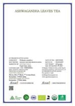 Mystique Hills Organic Ashwaganda Leaves Herbal Tea,100 g - Fast Shipping to USA & Canada - Image 6