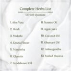 Blue Nectar Plant Based Vitamin C Face Cream for Glowing Skin Dark Spot Removal Cream for Men with Green Apple and Almond Oil (13 Herbs, 50g) - Fast Shipping to USA & Canada - Image 7