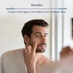 Blue Nectar Plant Based Vitamin C Face Cream for Glowing Skin Dark Spot Removal Cream for Men with Green Apple and Almond Oil (13 Herbs, 50g) - Fast Shipping to USA & Canada - Image 4