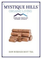 Mystique Hills Organic Raw Burdock Root Tea 50 g - Fast Shipping to USA & Canada