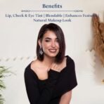 Blue Nectar Lip Tint Stain for Sheer Nude Tinted Lips | Hydrating Lip Tint, Color Infused, with Shea Butter for Natural Looking Finish (10g) - Fast Shipping to USA & Canada - Image 4