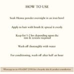 Just Herbs Herbal Henna Plus, 100% Natural, Henna Powder for Hair, Organic & Chemical Free - 200 gm - Fast Shipping to USA & Canada - Image 4