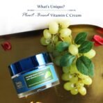 Blue Nectar Plant Based Vitamin C Face Moisturizer for Oily & Acne Prone Skin with Grapeseed | Oil-Free | Lightweight Cream for Women (19 herbs, 50g) - Fast Shipping to USA & Canada - Image 3