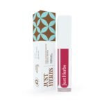 Just Herbs Ayurvedic Creamy Matte Long Lasting Liquid Lipstick with Liquorice & Sweet Almond Oil - Peony Pink - 2 ml - Fast Shipping to USA & Canada