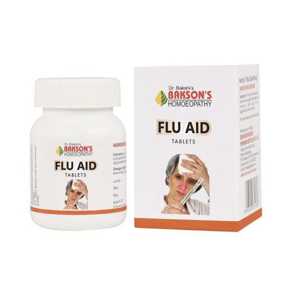 Dr. Bakshi's BAKSON'S HOMOEOPATHY FLU AID TABLETS-75TABS