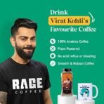 Rage Coffee Mint Mocha Flavoured Instant Coffee with Plant based Vitamins | 100% Arabica beans coffee | Helps in improve Gut health | Hot&Cold coffee - 100g - Fast Shipping to USA & Canada - Image 3