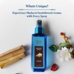 Blue Nectar Niraa Madurai Sandalwood Body Mist for Long Lasting Freshness and Aromatic Body Fragrance - Fast Shipping to USA & Canada - Image 3