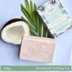 Just Herbs Ayurvedic Coconut and Aloe Vera Handmade Bathing Soap Bar for All Skin Types Men and Women - SLS and Paraben Free-100 gm - Fast Shipping to USA & Canada - Image 3
