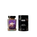 Rage Coffee Combo - Instant Coffee (50 gms) And Hot Chocolate Drink Powder Mix (100 gms) | Original Coffee Blend | Make Great Coffee Mocha | Made In India - Fast Shipping to USA & Canada