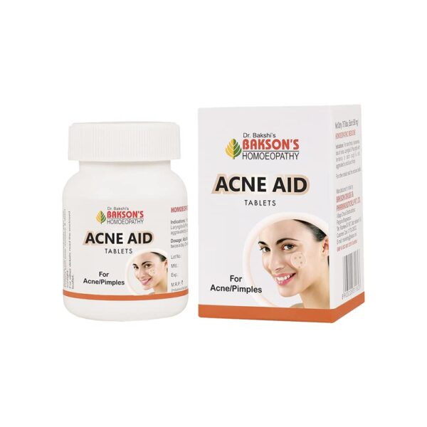 Dr. Bakshi's BAKSON'S HOMOEOPATHY ACNE AID TABLETS -75TABS