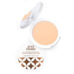 Just Herbs Oil Control Radiance Booster Age Defying Compact Powder for face Makeup 9g - Fast Shipping to USA & Canada