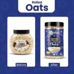 Nutriorg Organic Quinoa & Rolled Oats (Combo Of 2) | Protein Rich Super food | 100% Whole Grain | Weight Management - Fast Shipping to USA & Canada - Image 3