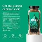 Rage Coffee Mint Mocha Flavoured Instant Coffee with Plant based Vitamins | 100% Arabica beans coffee | Helps in improve Gut health | Hot&Cold coffee - 100g - Fast Shipping to USA & Canada - Image 6