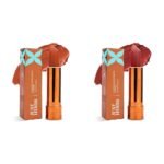 Just Herbs Ultra Matte Bullet Lipstick for Women 4 g (Naughty Nutmeg) & Just Herbs Ultra Matte Bullet Lipstick for Women 4 g (Bold Espresso) Combo - Fast Shipping to USA & Canada