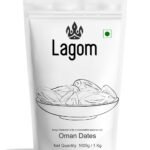 Lagom Omani Dates 1kg | All Natural | No Preservatives | No Added Sugar | Gluten Free | Vegan | Plant Based | Non GMO | Dates Dry Fruits | Khajur | Khajoor | Khejur - Fast Shipping to USA & Canada