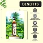 Nutriorg Organic Mustard & Sesame Oil ( Pack of 2* 500 ml) | Cold Pressed | Wooden Pressed | Essential Cooking Purpose | Unrefined | Natural Filtration for Nutrients Retention | Hair & Skin Care - Fast Shipping to USA & Canada - Image 4