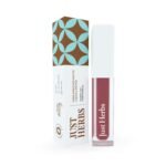 Just Herbs Ayurvedic Creamy Matte Long Lasting Liquid Lipstick, Lightweight & Hydrating Lip Colour with Liquorice & Sweet Almond Oil - Berry Nude - Fast Shipping to USA & Canada