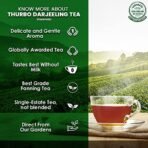 GOODRICKE Thurbo Fanning Darjeeling Tea - 250 gm (Pack of 1) | Single Estate Whole Leaf Tea | 100% Pure & Original Loose Leaves Chai | Premium Black Tea with Long Lasting Taste and Aroma - Fast Shipping to USA & Canada - Image 5