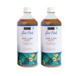 Kapiva Hair Care Juice (2L) | For Hair Growth & Hair Fall Control | 100% Ayurvedic Hair Care with Amla, Noni, Bhringraj and Ashwagandha - Super Saver Pack of 2 - Fast Shipping to USA & Canada