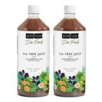 Kapiva Dia Free Juice, 1L | Clinically Proven Diabetic care | Amla, Karela, Jamun, Guduchi & 7 More (Pack of 2) - Fast Shipping to USA & Canada